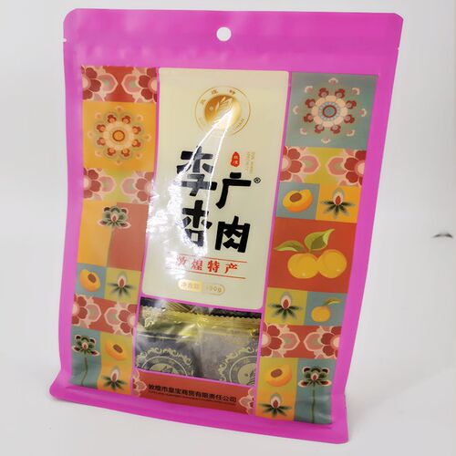 甘肃敦煌特产皇宝李广杏肉 无核杏肉酸甜口味独立包装300克包邮 - 图1