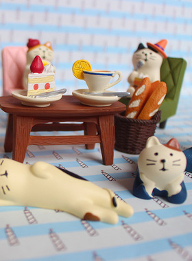 zakka日式道具茶几和风微缩场景