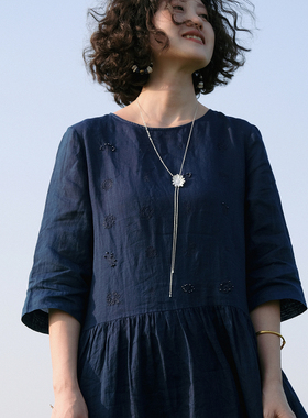 远家999银太阳花吊坠