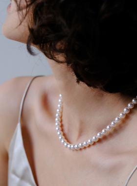 远家海水珍珠akoya珍珠项链Y-812