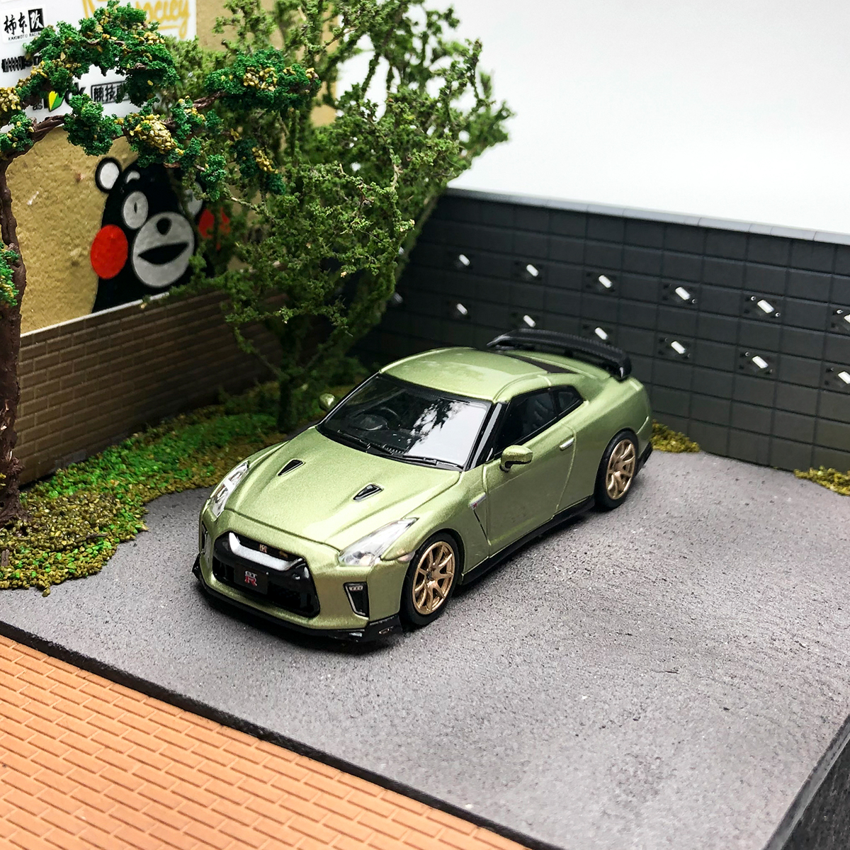 inno 1:64日产尼桑 GTR R35 合金汽车模型 收藏送礼摆件静态 - 图0