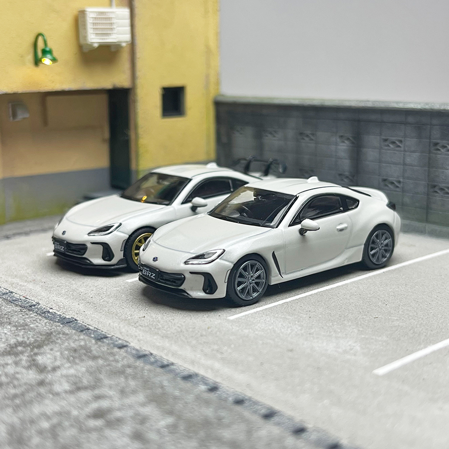 hobby1:64 斯巴鲁 BRZ 合金汽车模型静态收藏摆件 - 图3