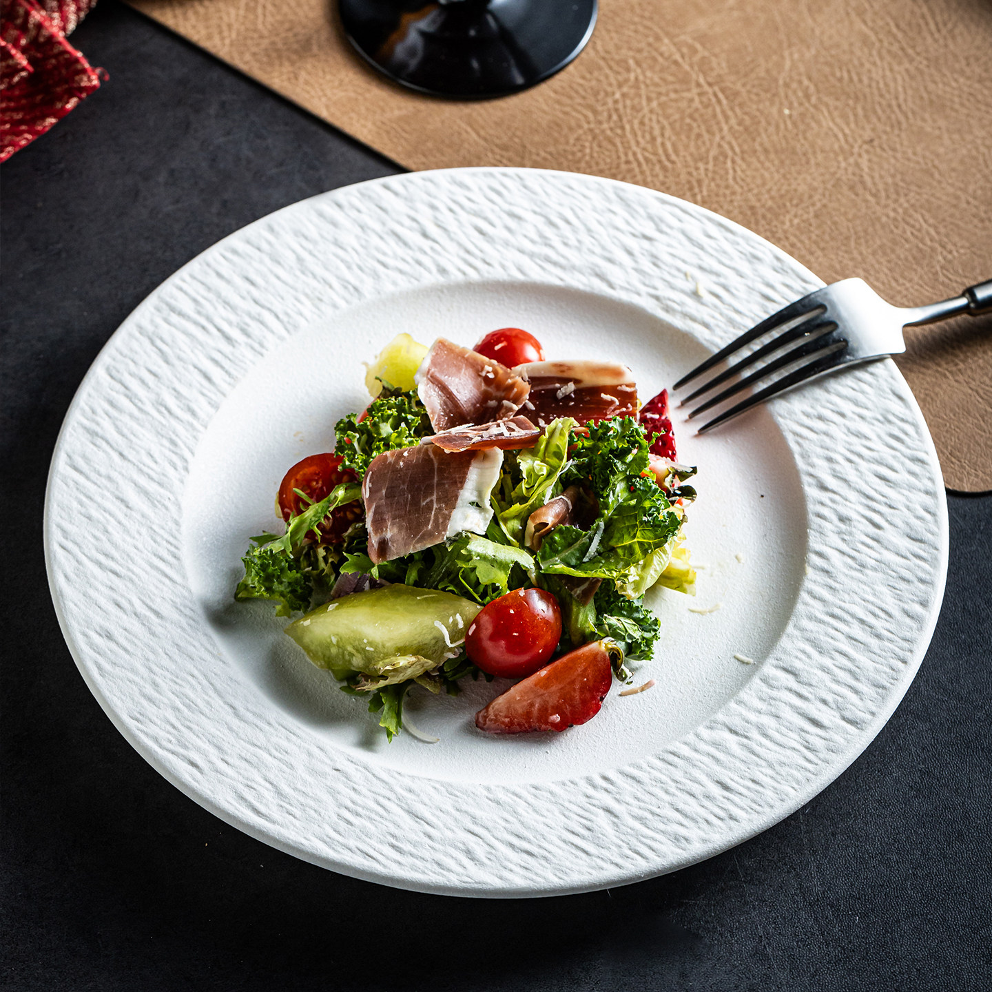 大码盘子意大利面盘仪式感乔迁新居餐具陶瓷盘子家用平盘菜盘肉盘,淘宝优惠券,粉丝福利购,淘宝优惠卷