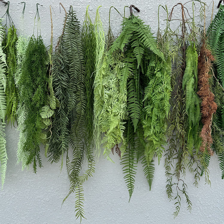 高仿真绿植挂藤蕨类波斯草吊兰垂吊背景墙森系装饰壁挂塑料假花,淘宝优惠券,粉丝福利购,淘宝优惠卷
