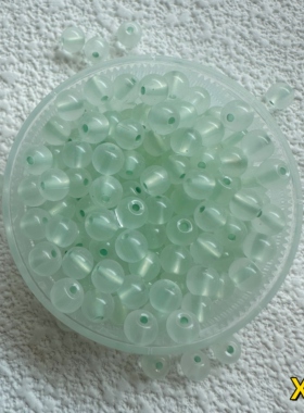 4mm蛋白甜心米珠散珠串珠珠子串饰诸暨DIY手作饰品穿珠材料