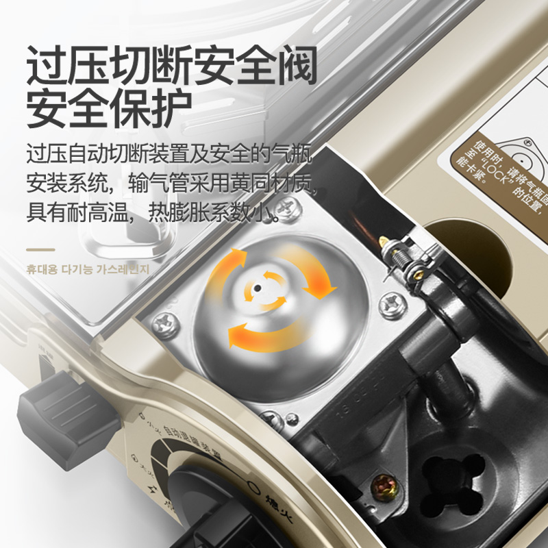 脉鲜红外线卡式炉户外火锅炉具便携式野炊营卡磁瓦斯炉燃气煤气灶 - 图2