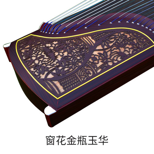 【伯乐】初学入门古筝专业学习演奏考级全套乐器  红木紫黑檀楠木 - 图2