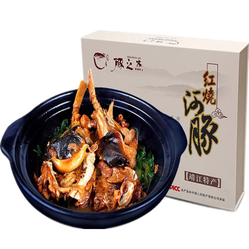 豚之杰 靖江特产河豚鱼生鲜熟食650克速冻红烧淡水鱼类半成品礼盒 - 图0