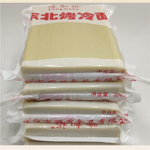隆加裕正宗东北烤冷面外卖早餐食品小吃摆摊真空包装25片一袋包邮 - 图0