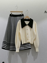 9-1120 Korea Dongdaemun Kaikodian Shirt Area Adorable-8043833 Retro Straight Post Mouth Sentiment