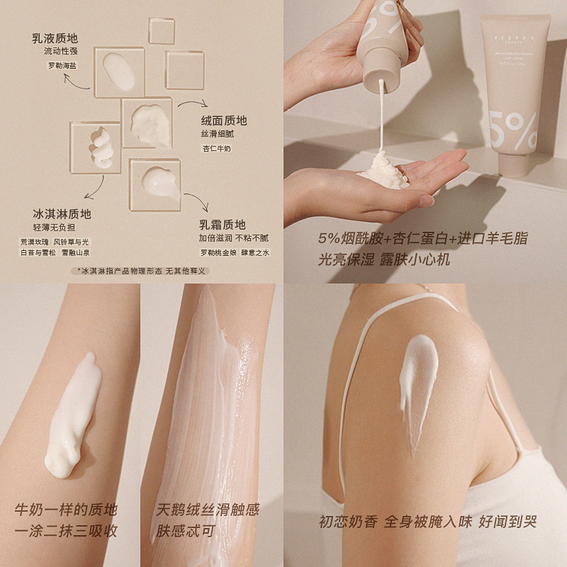 【立即抢购】bigeve张大奕5%蓝风铃 BIG EVE BEAUTY张大奕身体乳/霜