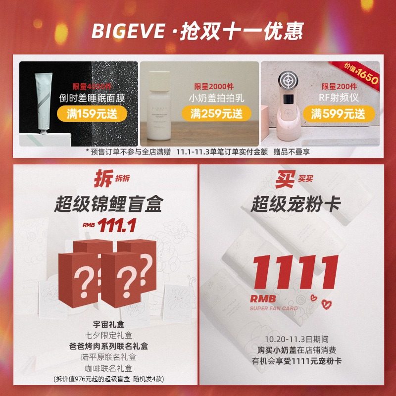 bigeve张大奕新升级5%烟酰胺蓝风铃 BIG EVE BEAUTY张大奕身体乳/霜
