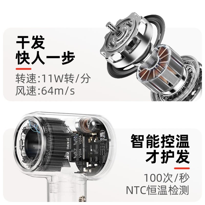 ifong 母婴级负离子护发养发吹风干高速电吹风机家用大风力轻音速,淘宝优惠券,粉丝福利购,淘宝优惠卷