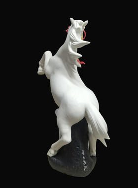 陶瓷生肖马招财摆件客厅摆设礼品