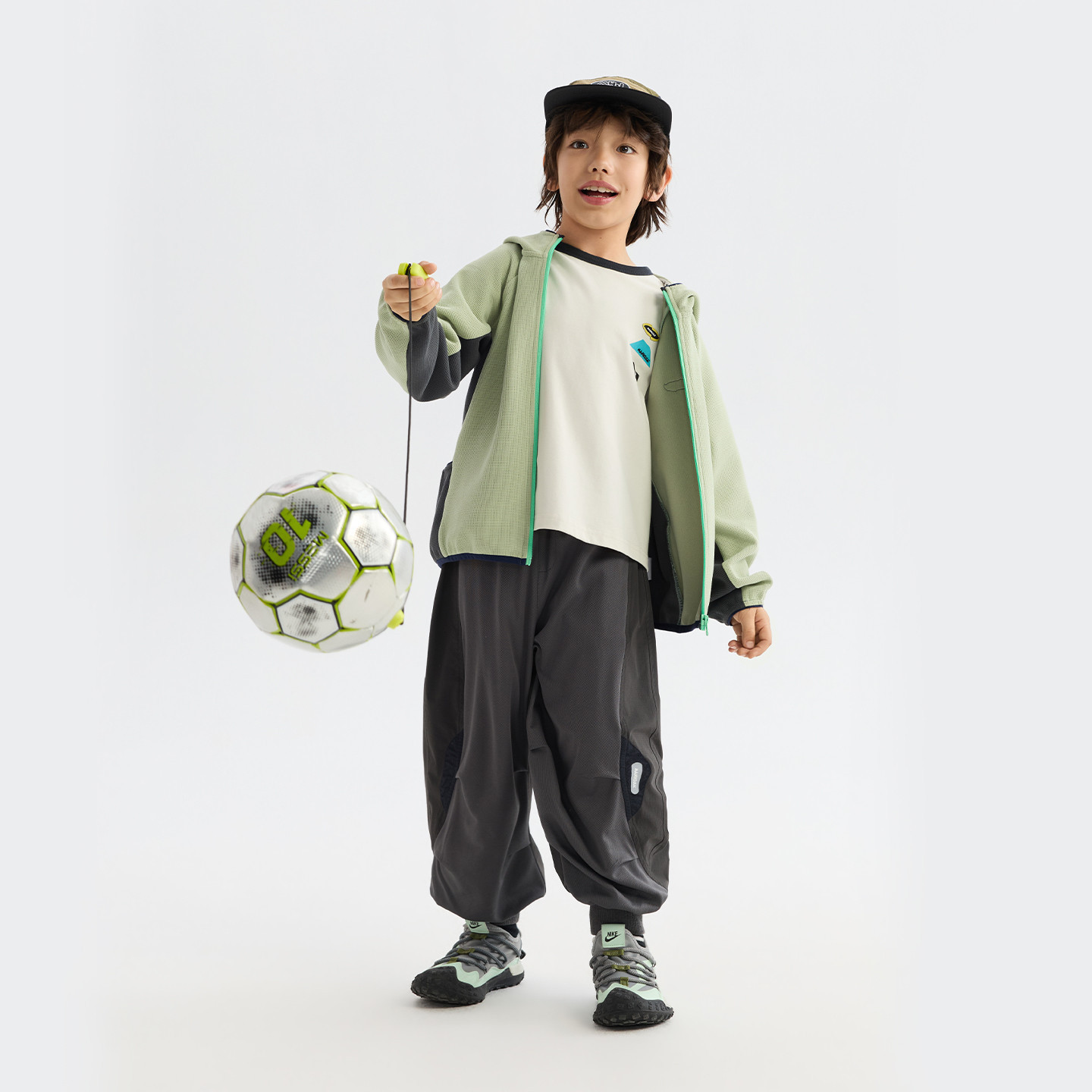 MANHOJIA【玩动耐磨裤】儿童运动长裤前后拼接设计感透气耐磨裤,淘宝优惠券,粉丝福利购,淘宝优惠卷