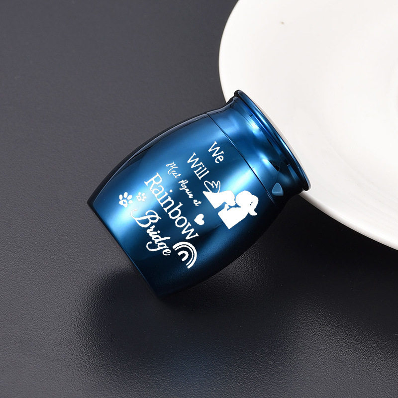 出口亚马逊金属刻字骨灰盒宠物骨灰罐殡葬用品亲人毛发纪念储物罐,淘宝优惠券,粉丝福利购,淘宝优惠卷