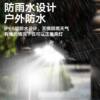 Solar charging clip light high power induction street light