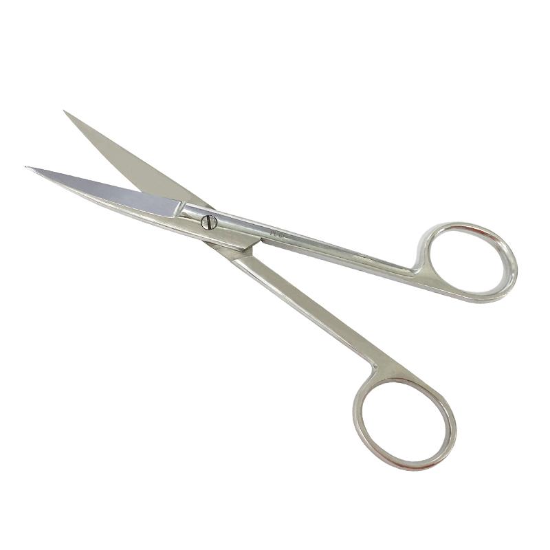 不锈钢剪刀14cm 16cm 18cm 实验 手术剪 教学剪刀 组织 解剖剪 - 图2