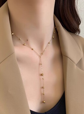 不掉色项链钛钢硕果累累