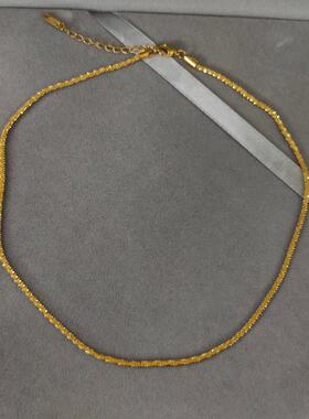 波光粼粼项链满天星女