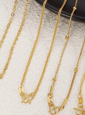 2025新款肖邦链M字扣项链