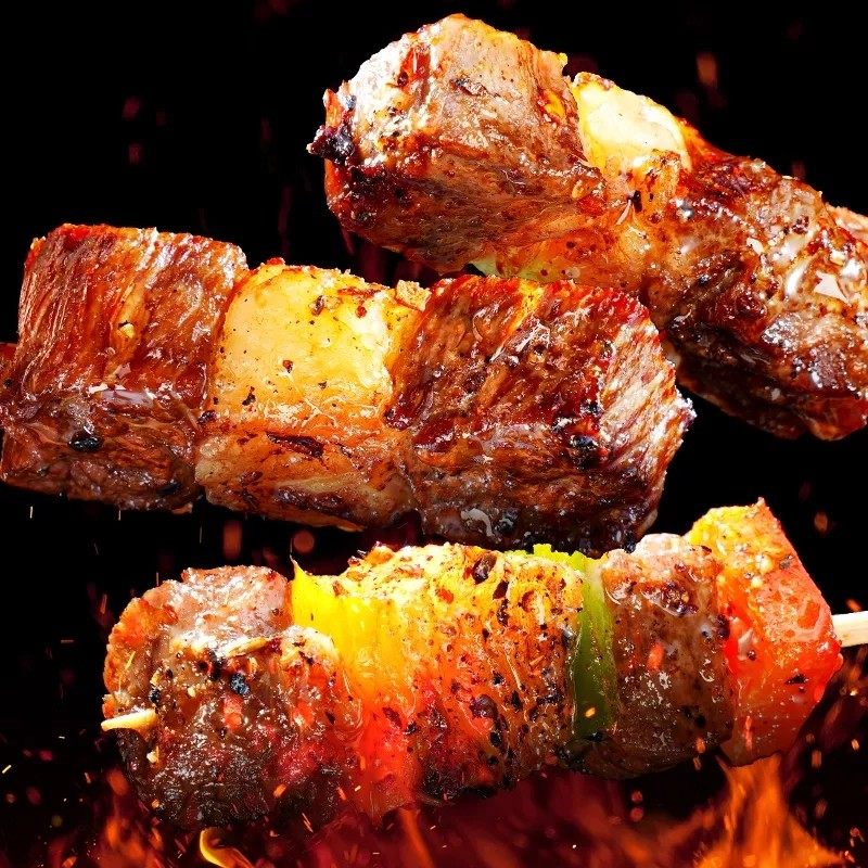 大希地安格斯牛肉串空气炸锅露营户外烧烤冷冻半成品食材烤串美食,淘宝优惠券,粉丝福利购,淘宝优惠卷