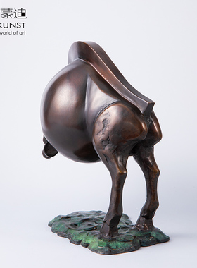 阿斯蒙迪大师弗兰斯青铜山羊雕塑