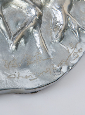 阿斯蒙迪陈金庆不锈钢艺术品摆件