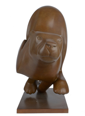 阿斯蒙迪哈尔托克青铜猎豹原作