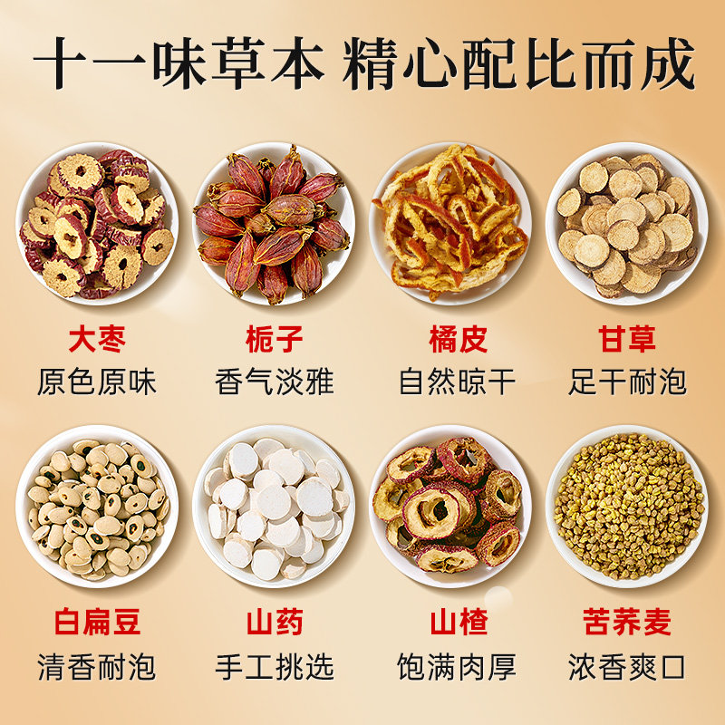 雷允上赤小豆薏米茯苓茶花茶甘草山楂养生袋装办公室便携下午茶包,淘宝优惠券,粉丝福利购,淘宝优惠卷