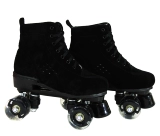 Мигающие роликовые коньки для взрослых на четырех колесах
