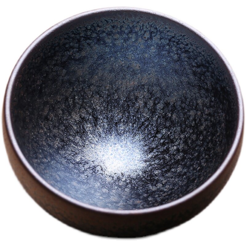 Famous artist Li Zhengui builds a master cup and tea cup under the starry sky