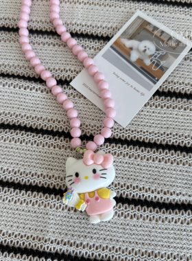 软萌卡通HelloKitty甜美项链