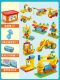 Bangbao STEAM programming robot primary school student maker small particle building blocks educational toy ET841 for 8 years and above