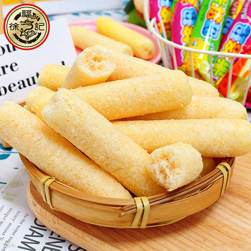 徐福记米格玛夹心米果卷糙米卷能量棒饼干解馋小零食休闲小吃食品 - 图1