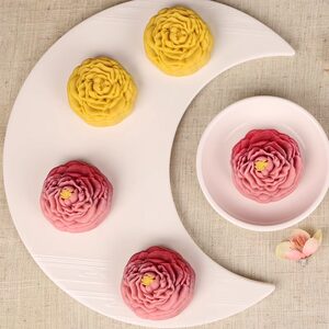 稻香村牡丹鲜花饼400g 传统中式糕点鲜花饼下午茶点心伴手礼盒