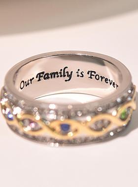 wish热卖新款镀18k黄金满钻双色