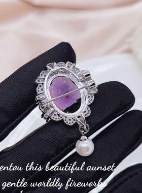 新款人鱼眼泪珍珠项链轻奢宴会