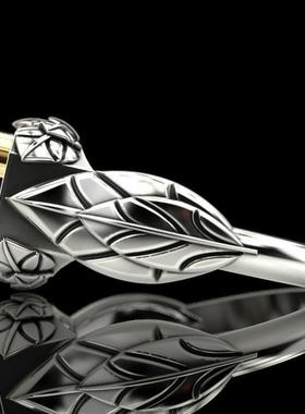 wish爆款俄罗斯轮盘赌子弹男戒指