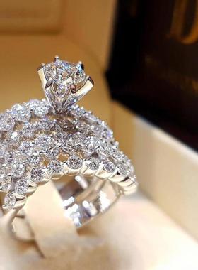 臻荣wish热卖新款满天星微镶仿真