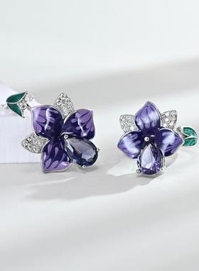 速卖通俄罗斯花朵珐琅彩景泰蓝