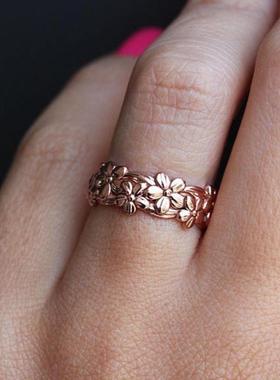 臻荣wish热卖新款镀14k玫瑰金