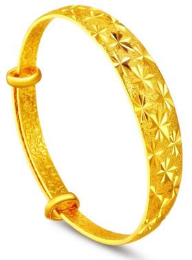 臻荣仿银手镯满天星手环镀银女款