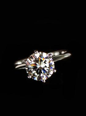 臻荣wish热卖仿真克拉六爪锆石