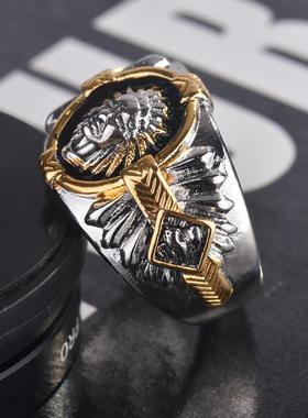 臻荣wish嘻哈风格维京勇士双色