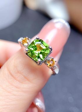 新款引流福利饰品2克拉公主方钻