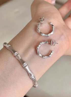 知“竹”常乐新中式拉丝竹节套装