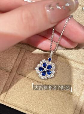 宫廷繁花五瓣花吊坠五叶草花朵