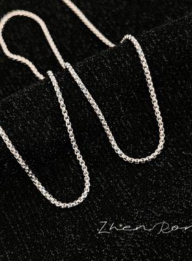 基础款项链男女ins简约素链细