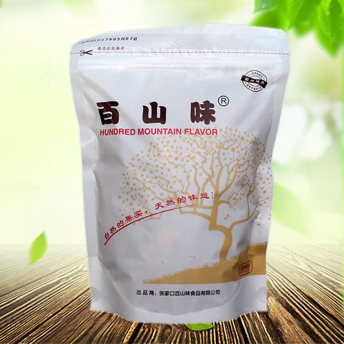 百山味新货原味海棠果干500克不加糖天然酸甜海红沙果干零食特产 - 图1